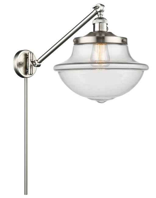Innovations - 237-SN-G542-LED - LED Swing Arm Lamp - Franklin Restoration - Brushed Satin Nickel