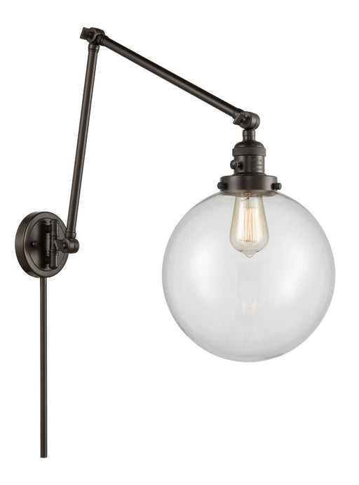 Innovations - 238-OB-G202-10 - One Light Swing Arm Lamp - Franklin Restoration - Oil Rubbed Bronze