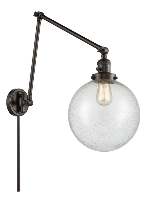 Innovations - 238-OB-G204-10 - One Light Swing Arm Lamp - Franklin Restoration - Oil Rubbed Bronze