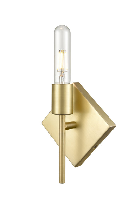 Innovations - 425-1W-SB-T10LED - LED Wall Sconce - Satin Brass