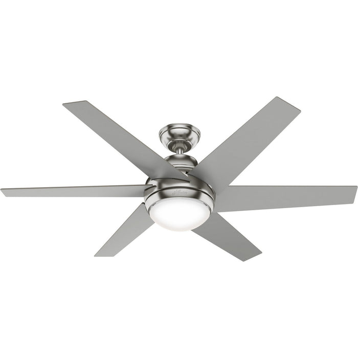 Hunter 52" Sotto Ceiling Fan with LED Light Kit and Handheld Remote