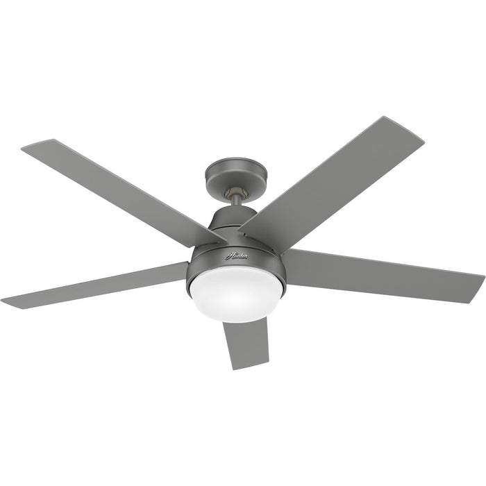 Hunter 52" Aerodyne Ceiling Fan with LED Light Kit and Handheld Integrated Control System