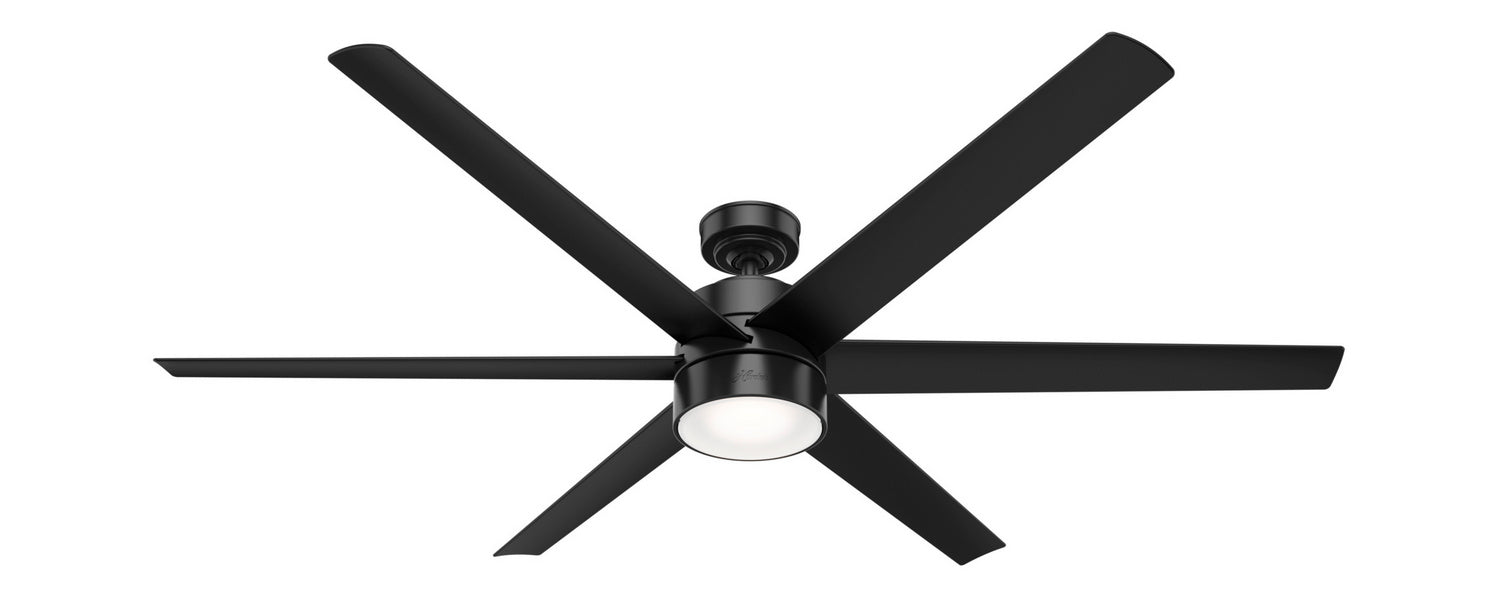 Hunter 72" Solaria Ceiling Fan with LED Light Kit and Wall Control