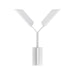Sonneman - 2351.03 - LED Wall Sconce - Leaf™ - Satin White
