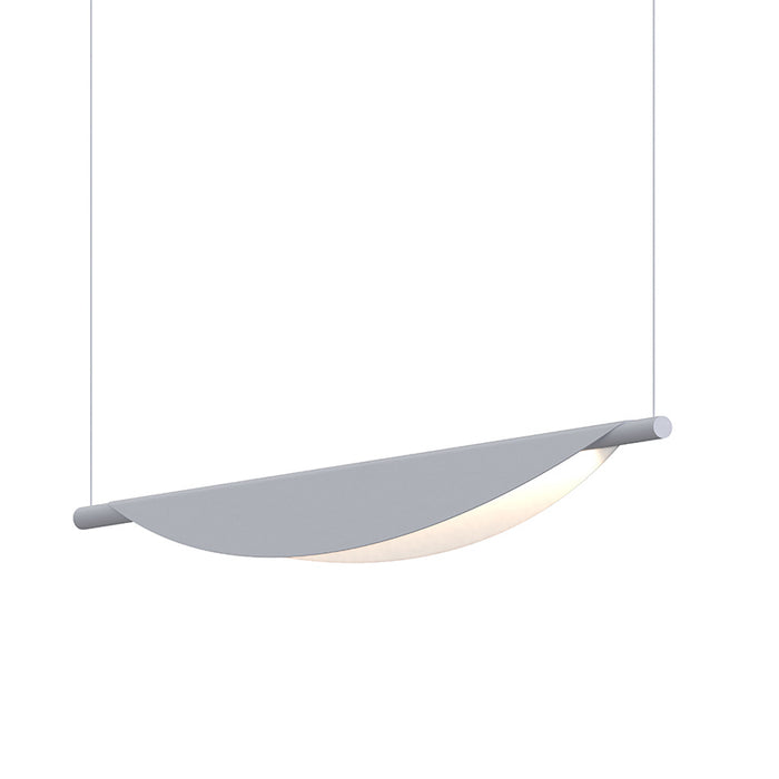 Sonneman - 3121.18 - LED Pendant - Tela™ - Dove Gray