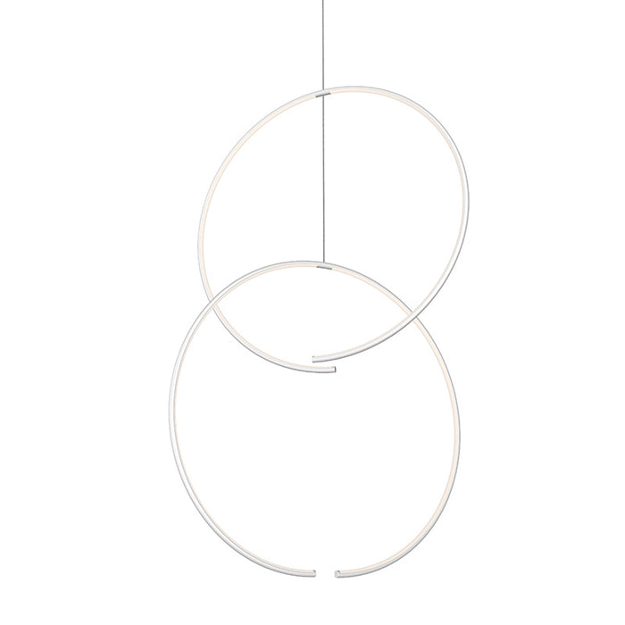 Sonneman - 3152.03 - LED Pendant - Torc™ - Satin White