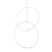 Sonneman - 3152.03 - LED Pendant - Torc™ - Satin White