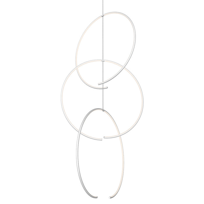 Sonneman - 3153.03 - LED Pendant - Torc™ - Satin White