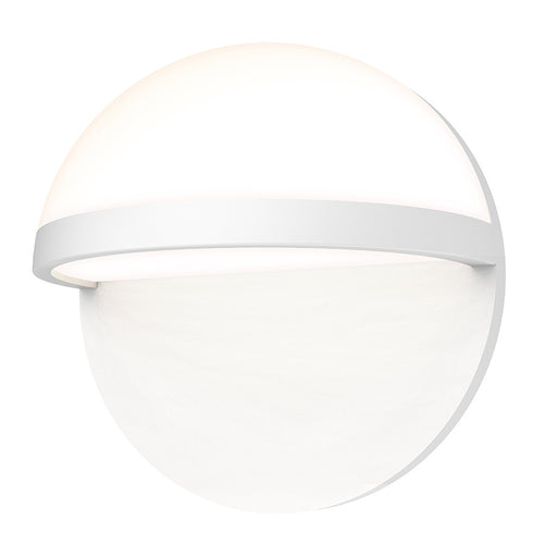 Sonneman - 7473.98-WL - LED Wall Sconce - Mezza Vetro™ - Textured White