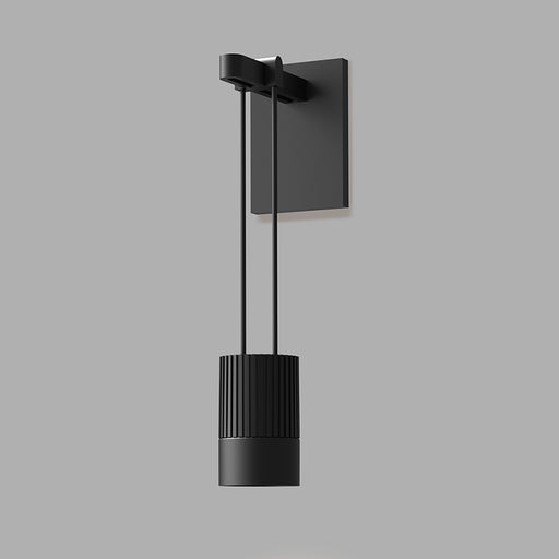 Sonneman - SLS0219 - One Light Wall Sconce - Suspenders® - Satin Black