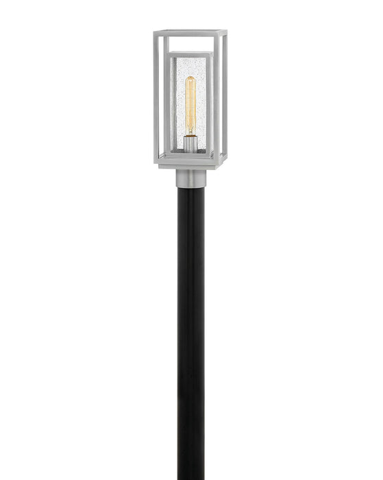 Hinkley - 1001SI-LV - LED Post Top or Pier Mount Lantern - Republic - Satin Nickel