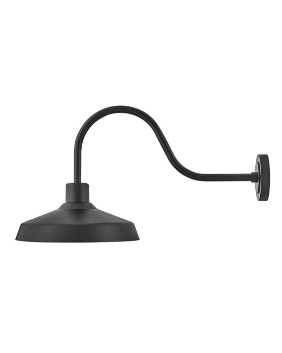 Hinkley - 12074BK - One Light Wall Mount - Forge - Black