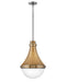 Hinkley - 39054HB - One Light Pendant - Oliver - Heritage Brass
