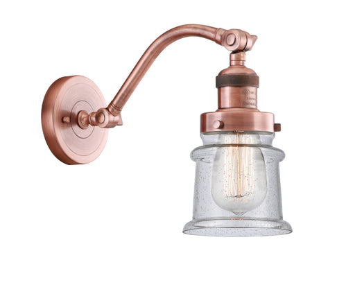 Innovations - 515-1W-AC-G184S-LED - LED Wall Sconce - Franklin Restoration - Antique Copper