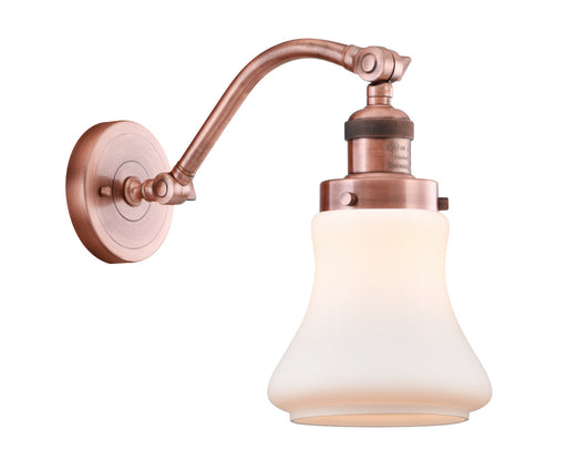 Innovations - 515-1W-AC-G191 - One Light Wall Sconce - Franklin Restoration - Antique Copper