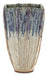 Currey and Company - 1200-0367 - Vase - White with Blue and Purple Drip