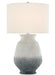 Currey and Company - 6000-0538 - One Light Table Lamp - Ash Ivory/Blue/Acrylic White