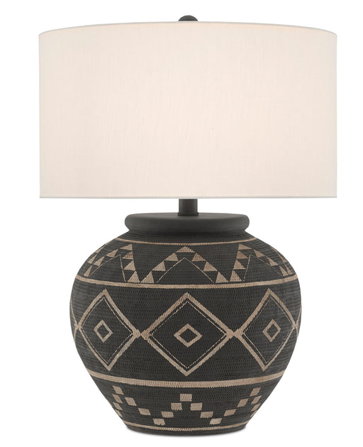 Currey and Company - 6000-0539 - One Light Table Lamp - Brewed Latte/Molé Black