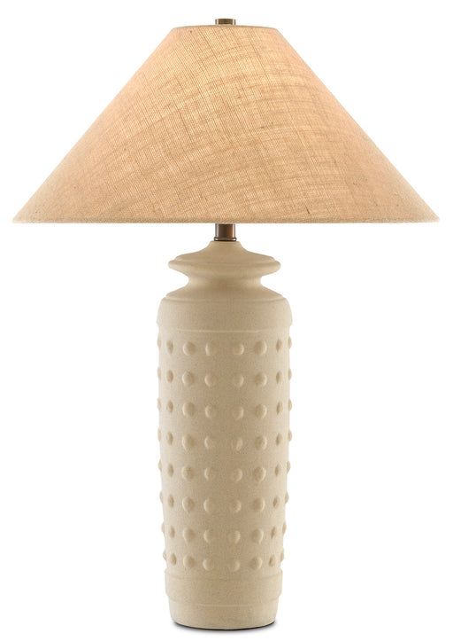 Currey and Company - 6000-0612 - One Light Table Lamp - Sand/Brass