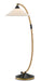 Currey and Company - 8000-0088 - One Light Floor Lamp - Natural/Rattan/New Brass/Satin Black