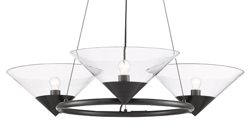 Currey and Company - 9000-0583 - Three Light Chandelier - Oil Rubbed Bronze