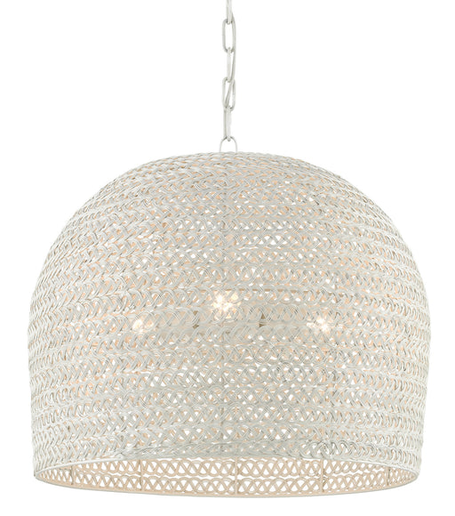Currey and Company - 9000-0623 - Three Light Chandelier - White