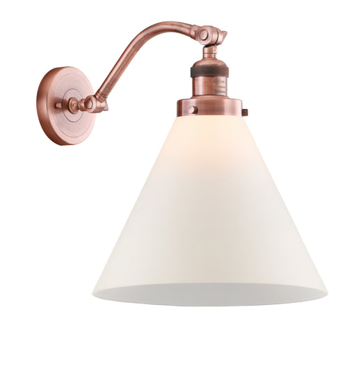 Innovations - 515-1W-AC-G41-L - One Light Wall Sconce - Franklin Restoration - Antique Copper
