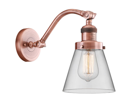 Innovations - 515-1W-AC-G62 - One Light Wall Sconce - Franklin Restoration - Antique Copper