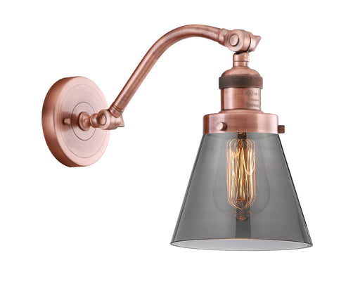 Innovations - 515-1W-AC-G63 - One Light Wall Sconce - Franklin Restoration - Antique Copper