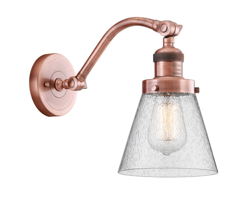 Innovations - 515-1W-AC-G64 - One Light Wall Sconce - Franklin Restoration - Antique Copper