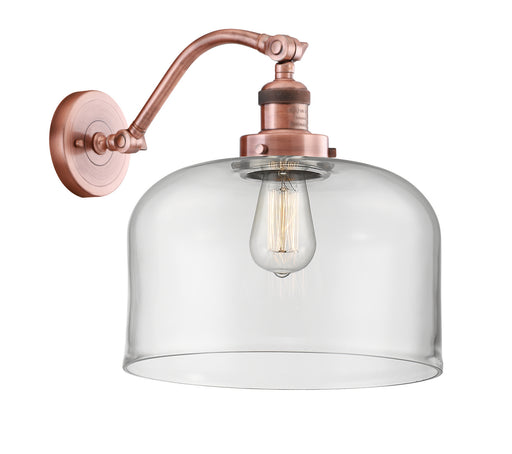 Innovations - 515-1W-AC-G72-L - One Light Wall Sconce - Franklin Restoration - Antique Copper