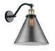Innovations - 515-1W-BAB-G43-L-LED - LED Wall Sconce - Franklin Restoration - Black Antique Brass