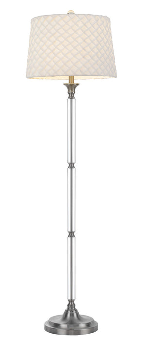 One Light Floor Lamp from the Ruston collection in Brushed Steel finish