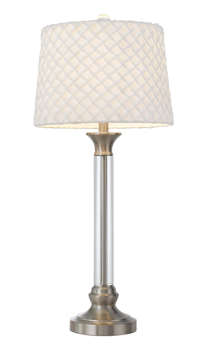 One Light Table Lamp from the Ruston collection in Brushed Steel finish