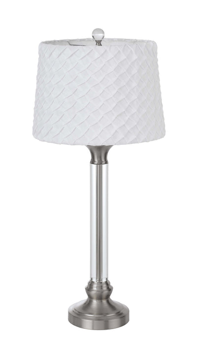 One Light Table Lamp from the Ruston collection in Brushed Steel finish