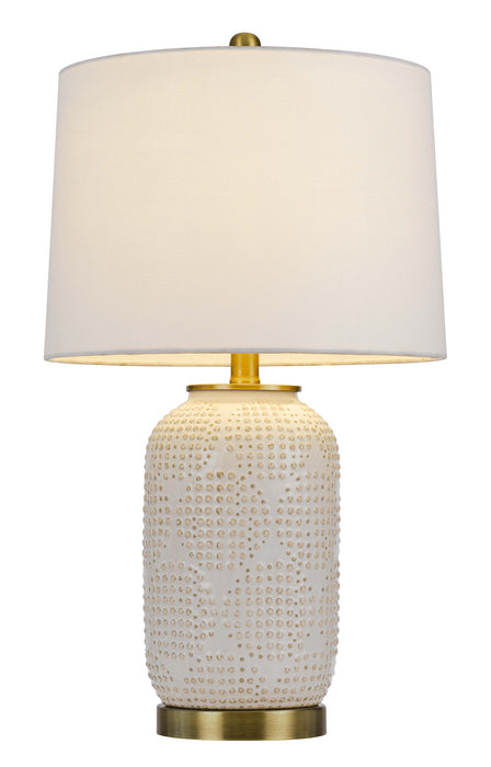 One Light Table Lamp from the Sedalia collection in Antique Brass finish