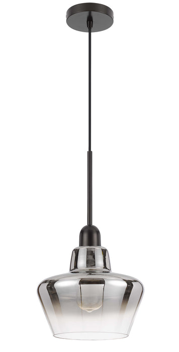 One Light Pendant from the Brockton collection in Black finish
