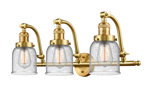 Innovations - 515-3W-SG-G54 - Three Light Bath Vanity - Franklin Restoration - Satin Gold