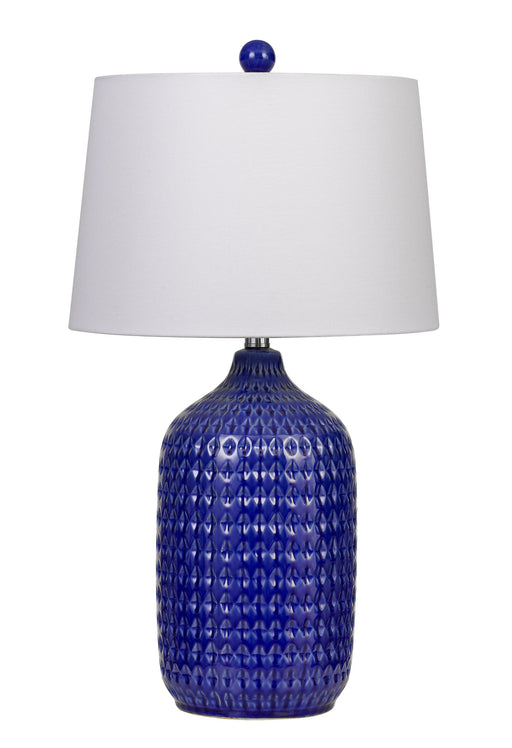 Cal Lighting - BO-2919TB-2 - Two Light Table Lamp - Adelaide - Royal Blue