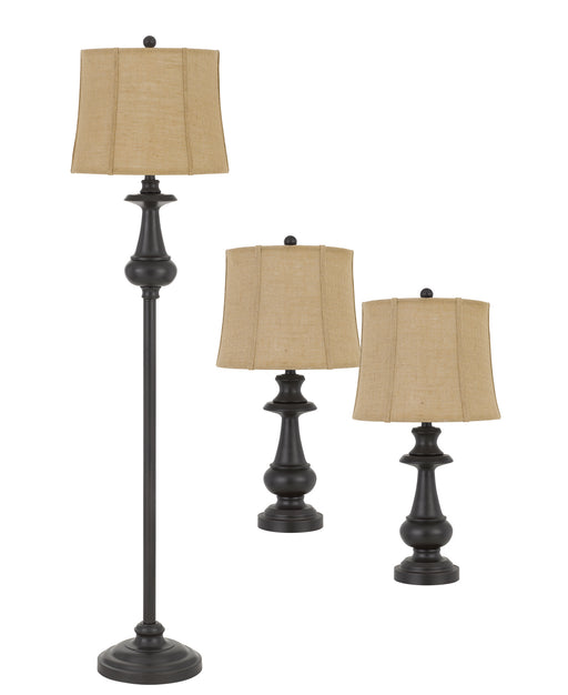 Cal Lighting - BO-2962-3 - Table and Floor Lamp - Dark Bronze