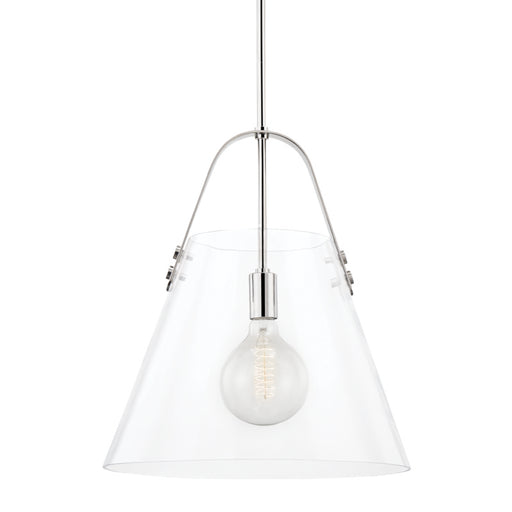 Mitzi - H162701XL-PN - One Light Pendant - Karin - Polished Nickel