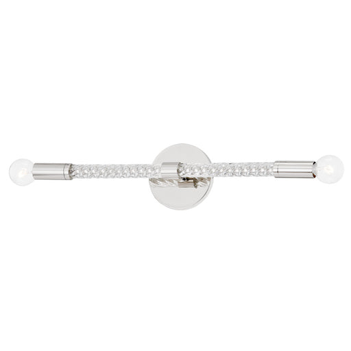 Mitzi - H256102-PN - Two Light Wall Sconce - Pippin - Polished Nickel