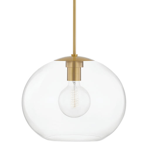 Mitzi - H270701XL-AGB - One Light Pendant - Margot - Aged Brass