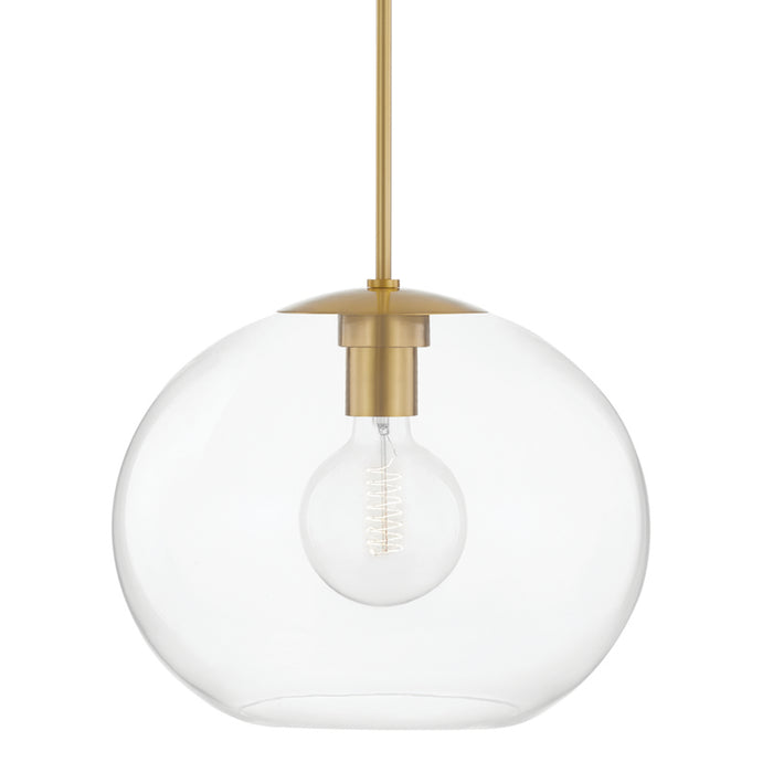 Mitzi - H270701XL-AGB - One Light Pendant - Margot - Aged Brass
