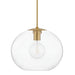Mitzi - H270701XL-AGB - One Light Pendant - Margot - Aged Brass