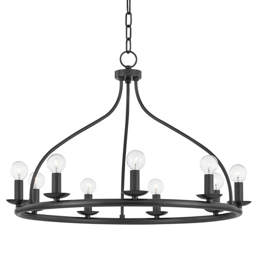 Mitzi - H511809-OB - Nine Light Chandelier - Kendra - Old Bronze