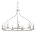 Mitzi - H511809-PN - Nine Light Chandelier - Kendra - Polished Nickel