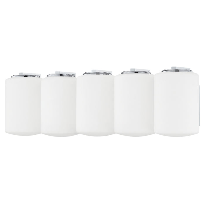 Mitzi - H538305-PC - Five Light Bath Bracket - Chantal - Polished Chrome