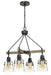Cal Lighting - FX-3735-4 - Four Light Chandelier - Aosta - Wood/Iron
