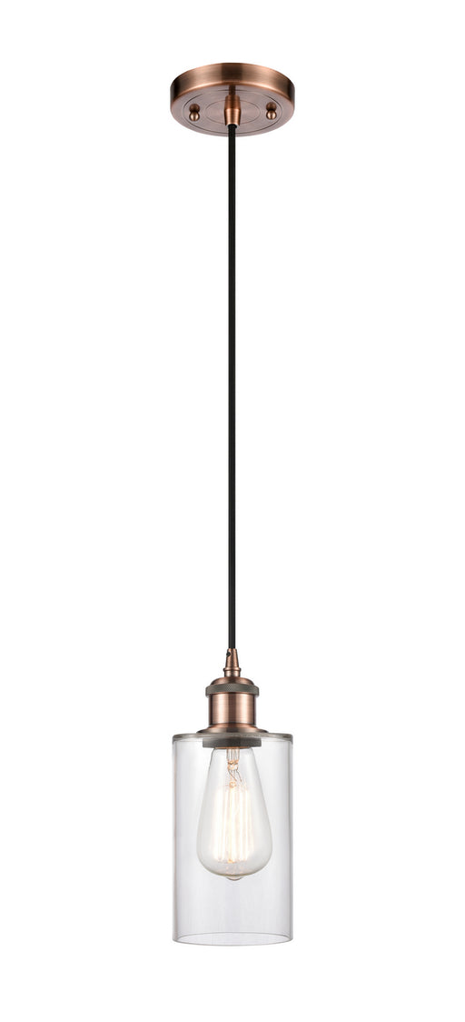 Innovations - 516-1P-AC-G802 - One Light Mini Pendant - Ballston - Antique Copper